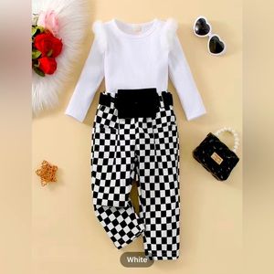 Toddler Girl Long Sleeve Leggings Set